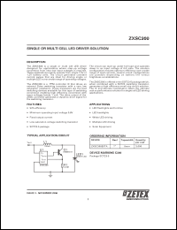 Click here to download ZXSC300E5TA Datasheet