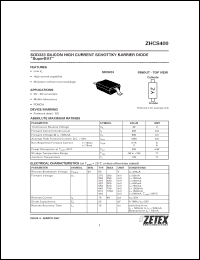 Click here to download ZHCS400_07 Datasheet