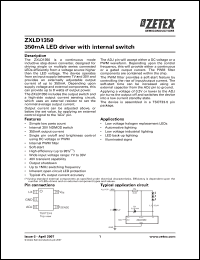 Click here to download ZXLD1350 Datasheet