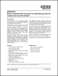 Click here to download ZXLD1321 Datasheet