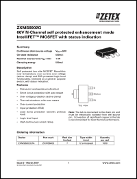 Click here to download ZXMS6002GTA Datasheet