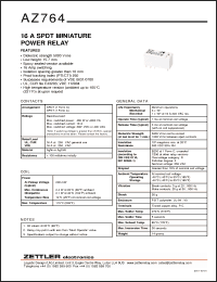 Click here to download AZ764-1CH-3D Datasheet