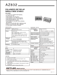 Click here to download AZ832-2C-6DME Datasheet