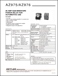 Click here to download AZ975-1C-6D Datasheet