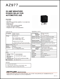 Click here to download AZ977-1A-12DS Datasheet