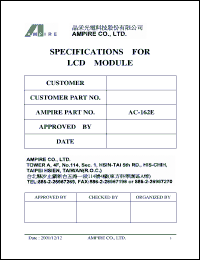 Click here to download AC-162EGBQW-H Datasheet