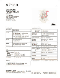 Click here to download AZ169-2C-120A Datasheet