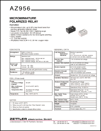 Click here to download AZ956S-15DE Datasheet