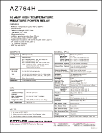 Click here to download AZ764H-1AE-24DS Datasheet