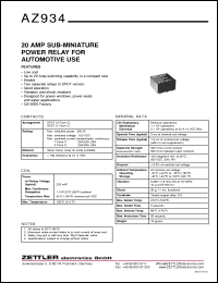 Click here to download AZ934 Datasheet