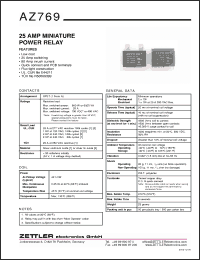 Click here to download AZ769-1A-12D Datasheet