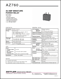 Click here to download AZ760-1A-24D Datasheet