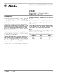 Click here to download Z861405PSC Datasheet