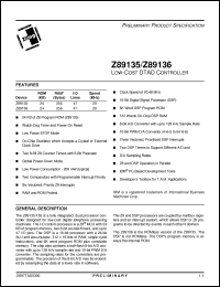 Click here to download Z89136 Datasheet