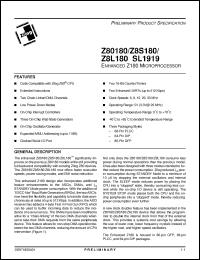 Click here to download Z8018006FEC Datasheet