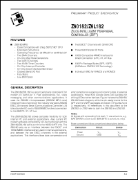Click here to download Z8018233ASC Datasheet