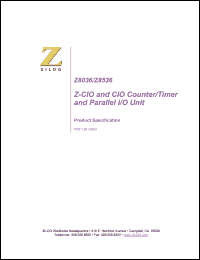 Click here to download Z8536PS Datasheet
