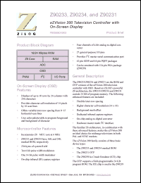 Click here to download Z9023106PSC Datasheet