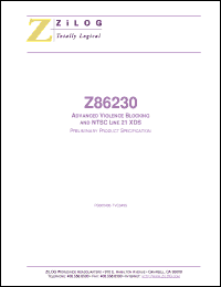 Click here to download Z8623012SSC Datasheet