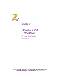 Click here to download ZHX2010 Datasheet