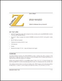Click here to download Z02215ZCO Datasheet