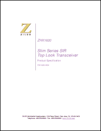 Click here to download ZHX1820TV115XHTR Datasheet