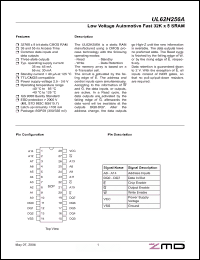 Click here to download UL62H256ASA55 Datasheet