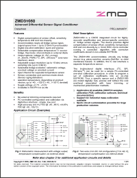Click here to download ZMD31050 Datasheet
