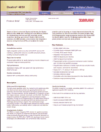 Click here to download QUATRO4050 Datasheet