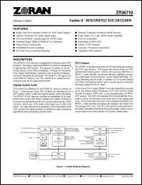 Click here to download ZR36710 Datasheet
