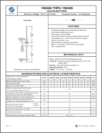 Click here to download 1N5407 Datasheet