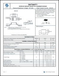 Click here to download BAT54 Datasheet