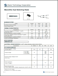 Click here to download MMBD2835 Datasheet