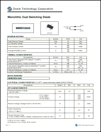 Click here to download MMBD2838 Datasheet