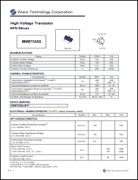 Click here to download MMBT5550 Datasheet