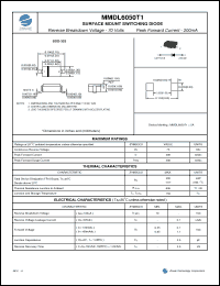 Click here to download MMDL6050T1 Datasheet