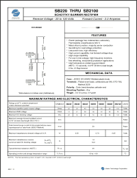 Click here to download SB250 Datasheet