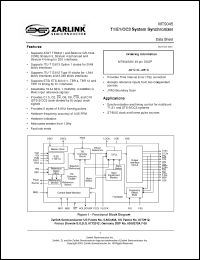 Click here to download MT9045 Datasheet