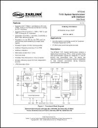 Click here to download MT9046AN Datasheet