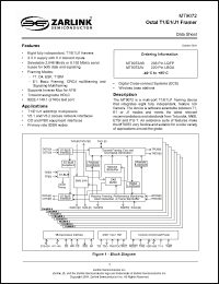 Click here to download MT9072AB Datasheet