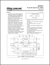 Click here to download MT90871 Datasheet