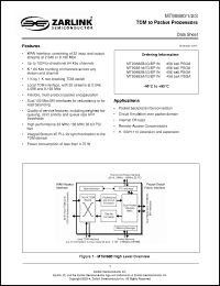 Click here to download MT90883A/IG/BP1N Datasheet