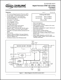 Click here to download ZL10310 Datasheet