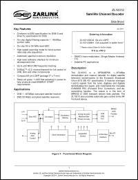 Click here to download ZL10312UBH Datasheet
