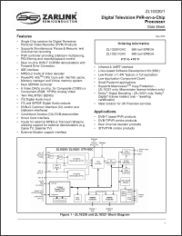 Click here to download ZL10320 Datasheet