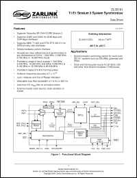 Click here to download ZL30101QDC Datasheet