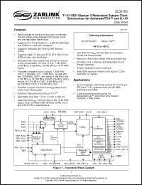 Click here to download ZL30105QDG Datasheet