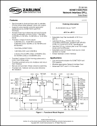 Click here to download ZL30106 Datasheet