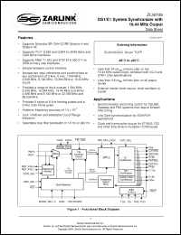 Click here to download ZL30109QDG Datasheet