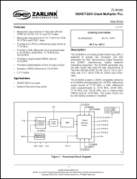 Click here to download ZL30406 Datasheet